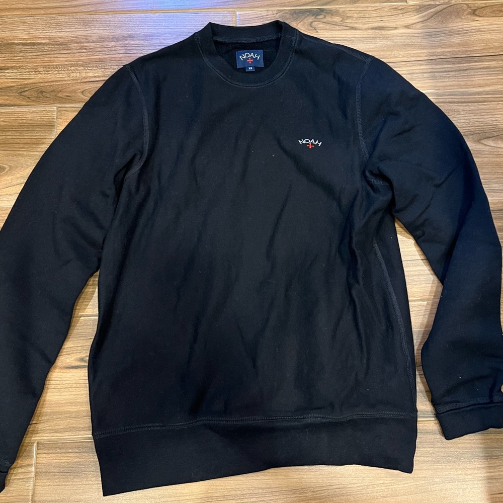 Noah nyc crewneck (xsmall/black)